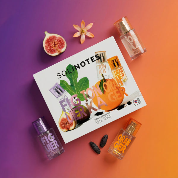 Coffret découverte - Figuier, Tonka, Fleur d'Oranger
