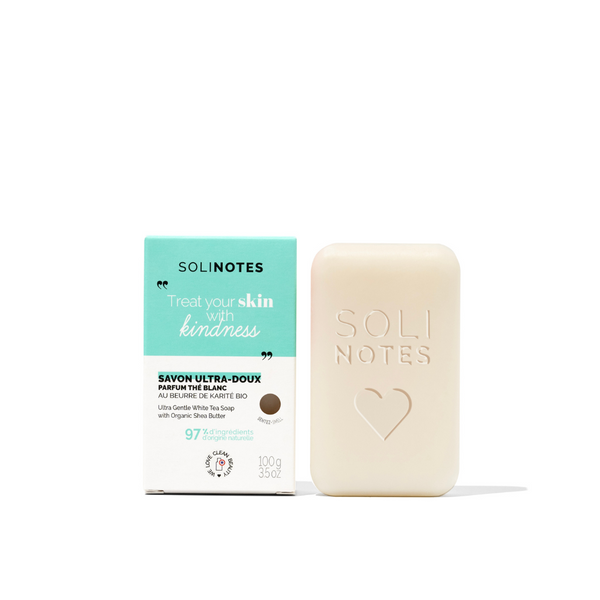 Savon Solide Ultra Doux - Thé Blanc 100g