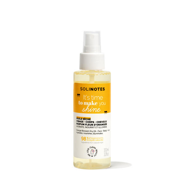 Huile Sèche Fleur d'Oranger - Corps, Visage & Cheveux 100ml