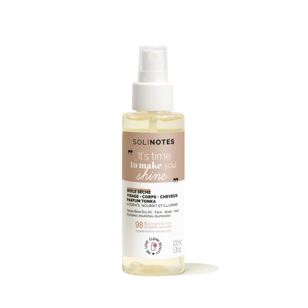 Huile Sèche Tonka - Corps, Visage & Cheveux 100ml